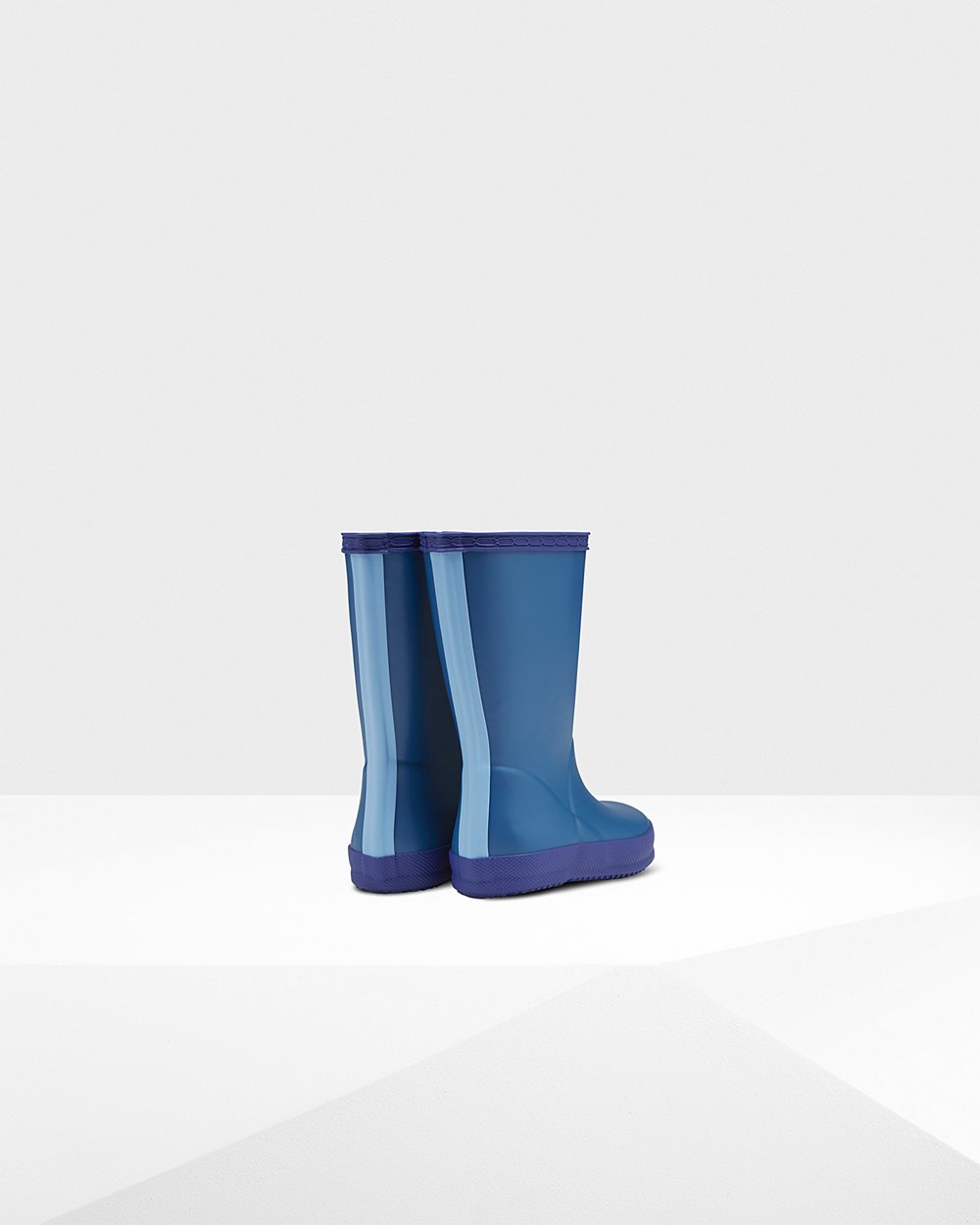 Botas de Lluvia Hunter Niños - Original First Classic - Azules - ZUTGOPM-47